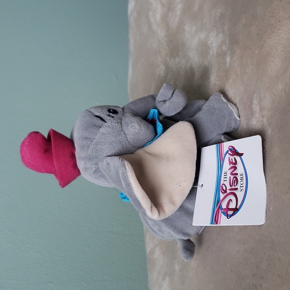 Dumbo Mini Bean Bag 8" ~Disney Cartoon Movie Character, NWT - Picture 3 of 11